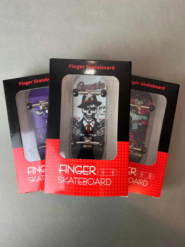 Collection of professional fingerboards from Finger3Flip with a variety of designs